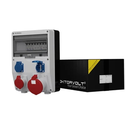 Stromverteiler TD-S 1x63A 1x16A 2x230V Doktorvolt® 0397 - Bild 1 von 3