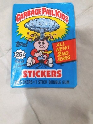 1985 garbage pail kids series 2 & 5unopened Beautiful packs Original Owner *sale