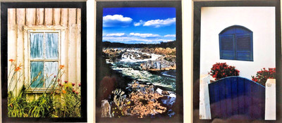 3 x  Photos by Avner Ofer ~ Original Authentic ~ signed by author, matted 7''x7''