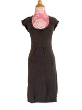 NWT Anthropologie Knitted Knotted Midi Dress Size Small Knit Cashmere Wool Cap