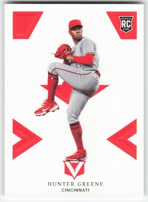 2022 Panini Chronicles #16 Hunter Greene Vertex Cincinnati Reds