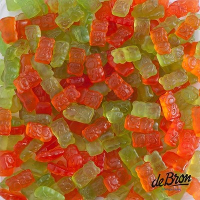 (13,49 EUR/kg) De Bron Jelly Bears Gummibärchen Fruchtgummi Zuckerfrei 1 kg