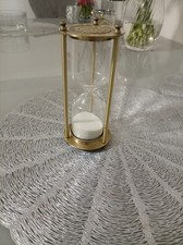 Kelvin & Hughes London 1917 Brass Glass Nautical Floating Sand Timer Hourglass 