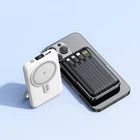 10000mAh Power Bank Magnetic Pack Wireless Charger for iPhone 16/15/14/13/12/11