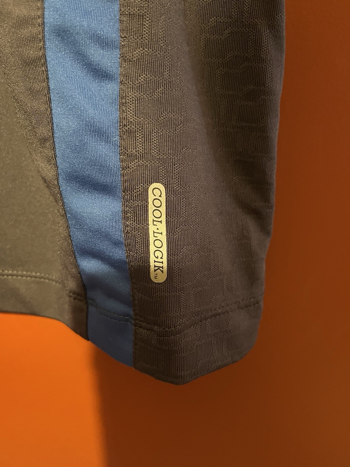 Genuine BMW Cool Logik UTK Polo Golf Shirt M Embroidered Logo Sports Car Stretch