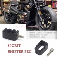 FOR Harley Sportster Pan America RH1250S Nightster RH975 80GRIT Shifter Peg 