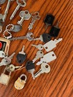 Vintage Keys Mini Locks with Keys Skeleton Keys Hotel Keys — photo 9