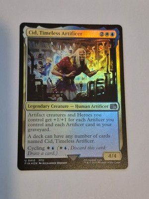 1x Cid, Timeless Artificer U Foil #410 | Final Fantasy FIN | MTG NM x1