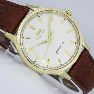 MIDO MULTIFORT POWERWIND AUTOMATIC 34mm UHR GOLD