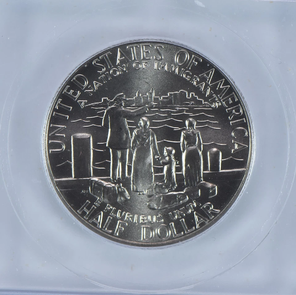1986-D Statue Of Liberty Commemorative Half Dollar MS70 ICG *5373 - Image 4 of 4