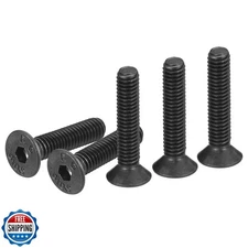 DTGN M4-0.7x16mm Flat Head Socket Cap Screws, 50 Pack Hex Socket Flat Head Sc