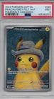 2023 POKEMON SVP EN-SV BLACK STAR PROMO #085 PIKACHU WITH GREY FELT HAT PSA 9