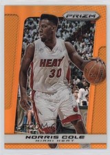 2013-14 Panini Prizm Orange Prizm 48/60 Norris Cole #86 03i7