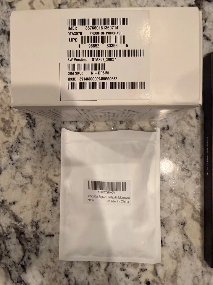 Gizmo Watch 3 QTAX57M Smartwatch for Kids, Blue, Verizon Used w/ box *read desc* - Image 2 of 2