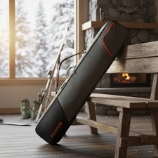 Padded 164cm Snowboard Bag - Waterproof, Stylish Design for All Gear