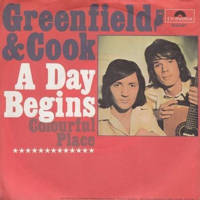 Greenfield & Cook - A Day Begins 7'' Single Vinyl Rock,Pop 67227
