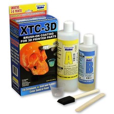 SmoothOn XTC3D 20 3D Print Coating, 24 oz BrushOn Coating for 3D Printed