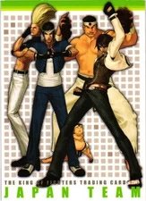 JAPAN TEAM The King Of Fighters SNK Playmore Collectible Trading Card