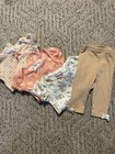 Nicole Miller New York 4 Piece One Piece Set 3-6 Months Girls Floral with Pants — photo 4