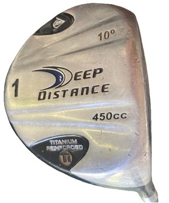 Dunlop Deep Distance 450cc Titanium 10° Driver RH Graphite Regular Flex