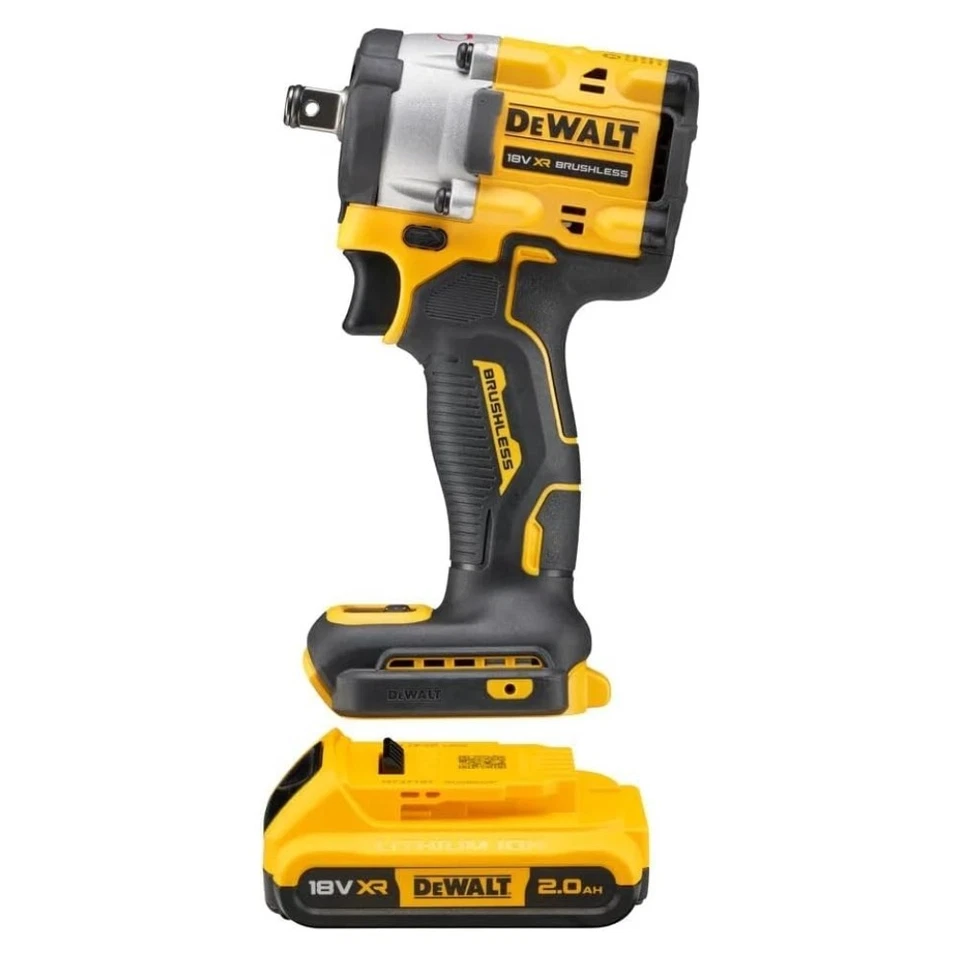 Impact Wrench Impact - 1/2'' XR 18V 2Ah LI-ION Brushless DEWALT - Image 3 of 4