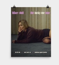 Hilary Duff Official Lucky Me Tour Poster - New York