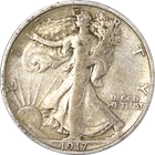 1917-S Reverse Walking Liberty Half