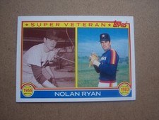 1983 Topps baseball Nolan Ryan super veteran card #361 NM or better