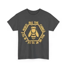 Beekeeping Shirt, Save The Bees Be The Change Beekeeping Lovers Beekeeper Shirt 