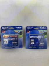 Brother International Tze 2 Pack + Single Pack Label Tape - 0.50" Width (C)