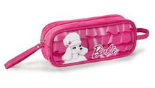 Nici 34374 Mäppchen Barbie Pudel Sequin 20 x 8 x 5 cm Federmäppchen Pink