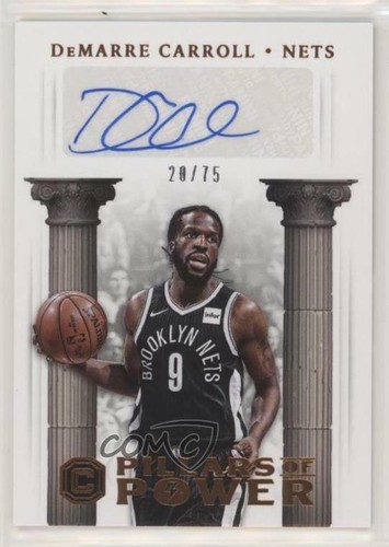 2017 Panini Cornerstones Basketball Bronze DeMarre Carroll #PP-DMC