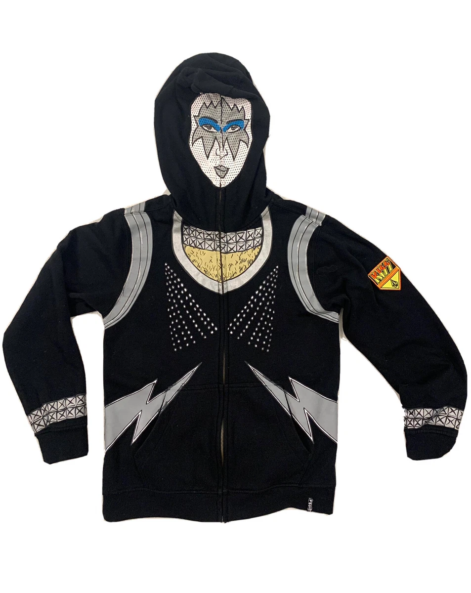 Volcom Kiss Novelty full Zip Hoodie Kiss TOMMY THAYER Small YXL