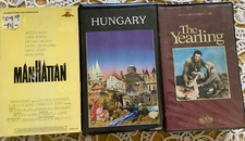 Berzerker,Manhattan (Woody Allen), Hungary,The Yearling (Gregory Peck)-VHS tapes