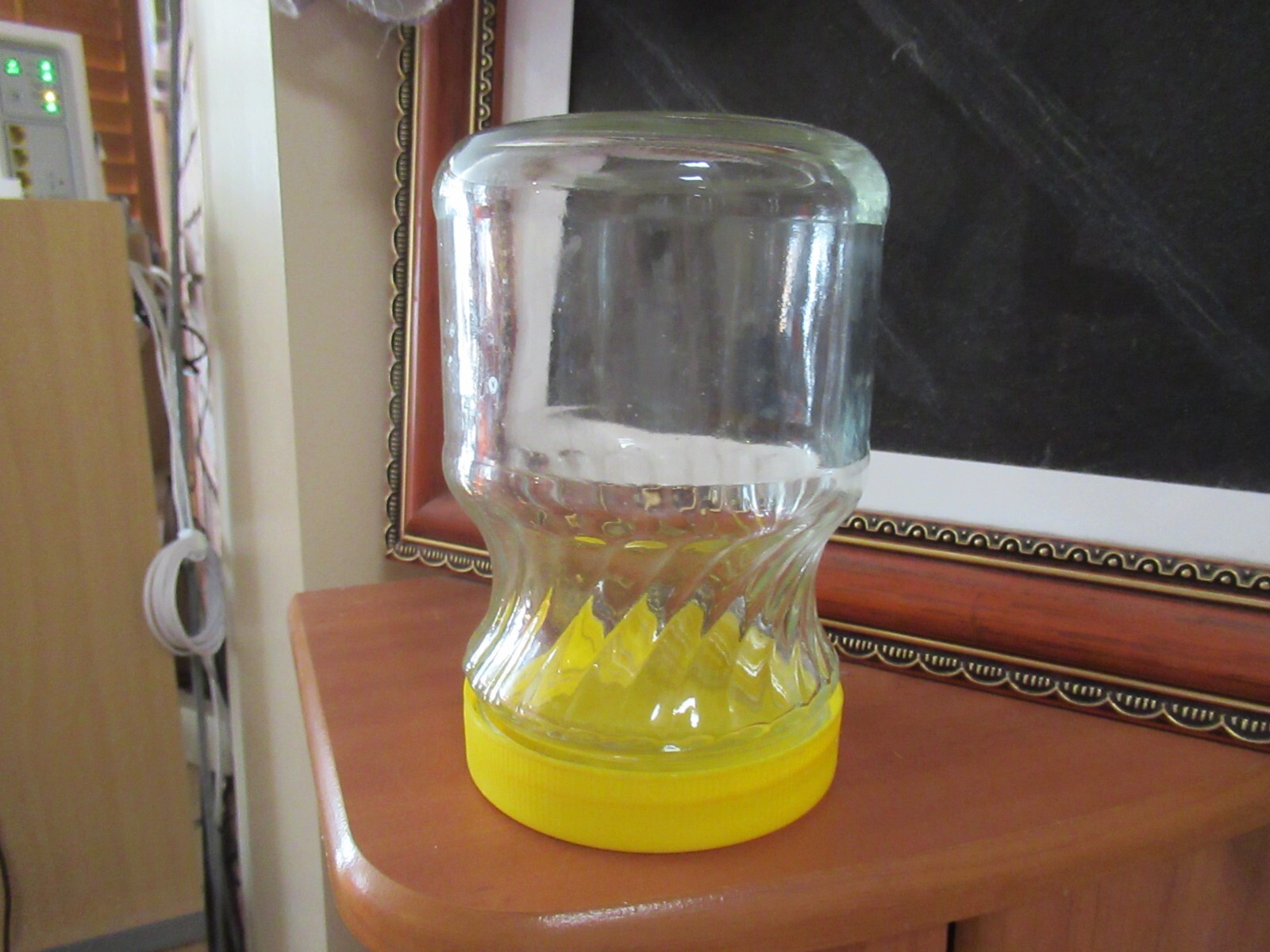 VINTAGE KITCHEN STORAGE JAR WITH LID eBay