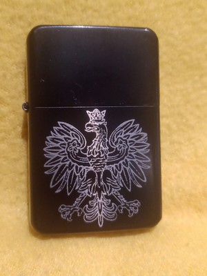Polen Polska Benzinfeuerzeug mit Gravur Geschenk