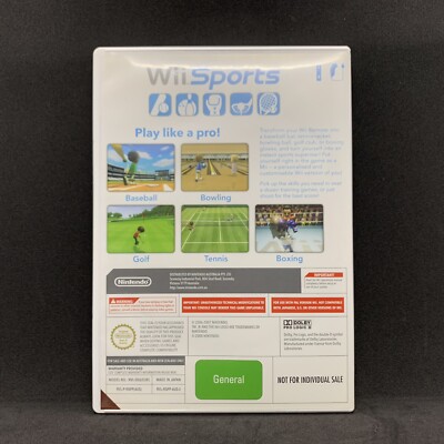 Wii Sports (Nintendo Wii) Complete with Manuals | Tracked Post | eBay