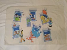 Sesame Street Pillowcase Standard Size Street Scene USA