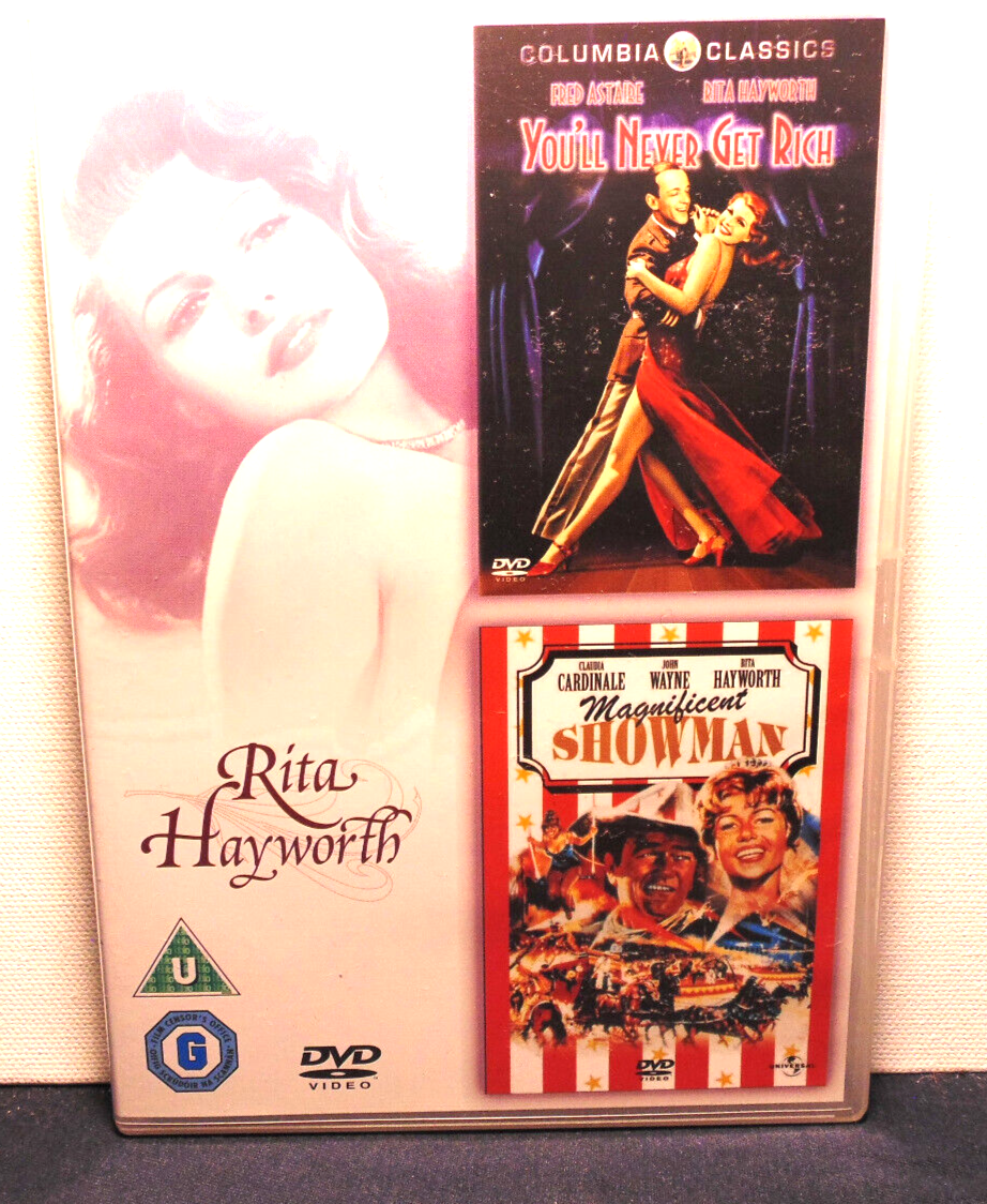 YOU'LL NEVER GET RICH -&- THE MAGNIFICENT SHOWMAN ---- 2DVDs ------SEE PHOTOS