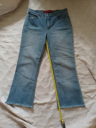 High Rise wide Leg Jeans raw hem | eBay