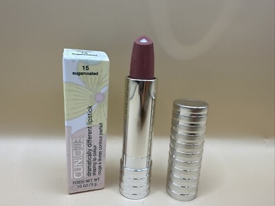 Clinique Dramatically Different Lipstick 15 Sugarcoated Lip Colour Lipstick. New