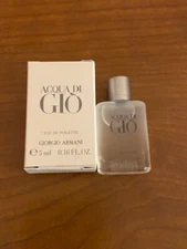 Giorgio Armani Acqua Di Gio Eau De Toilette Splash/Dabber~ Travel Size .16 Fl Oz