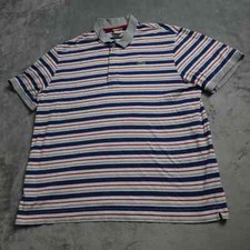 Lacoste Sport Shirt Men's Size 8 US 3XL Multicolor Striped Short Sleeve Polo 