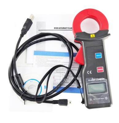 Clamp Leakage Current Meter AC Leakage Current Measurement Meter 0.01mA-300.0A