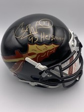 Charlie Ward Signed Florida State Seminoles Mini Helmet Heisman JSA