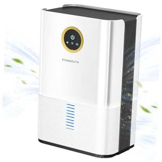 Dehumidifier for Room for Home, 50 OZ Water Tank（850 sq.ft） Dehumidifiers White-image