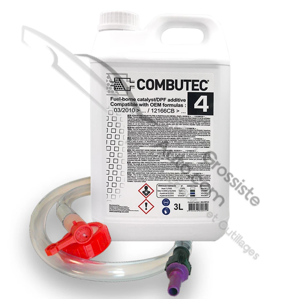 Additif FAP NOIR, Cérine - Kit de remplissage Warm UP Combutec 4 3L - Photo 1/1