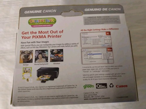 Wkłady atramentowe Canon PG-240XL/ CL-241xXL + 50 sztuk błyszczącego papieru fotograficznego w zestawie - Zdjęcie 3 z 5