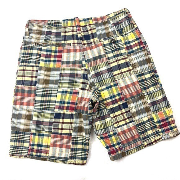 American Eagle Multicolor Patchwork Plaid 100% Co… - image 22