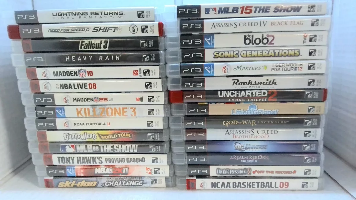 Playstation 3 Games PS3 tested and Working pick and 